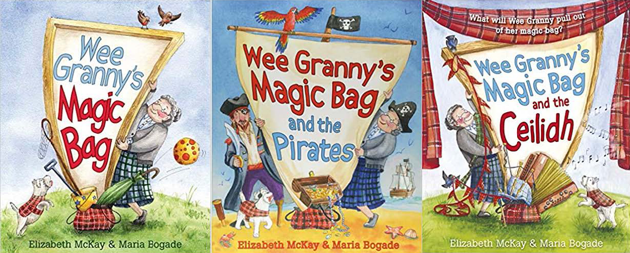 Elizabeth McKay – (set of 3) Wee Granny’s Magic Bag Books (3–6 Years)