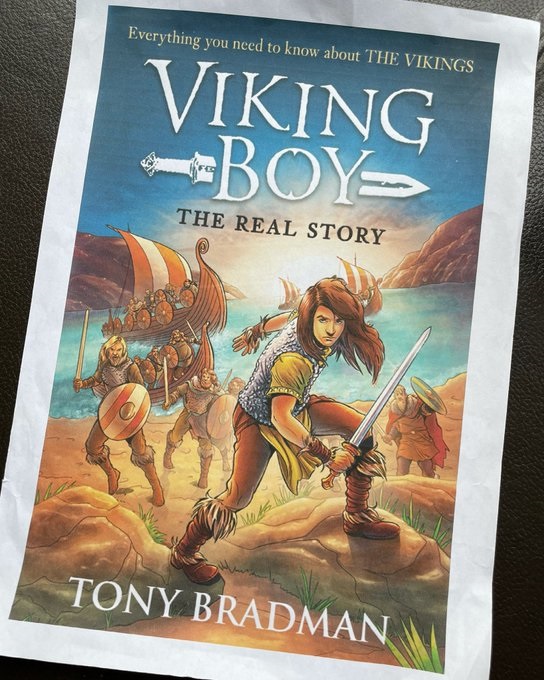 Tony Bradman – Viking Boy: The Real Story (Non-Fiction 8–12 years)